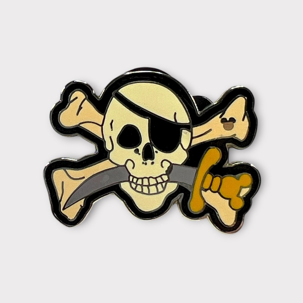 5 Disney Pin Lot Pirates of the Caribbean 2007 Hidden Mickey Pin Trading Skull - Picture 14 of 16